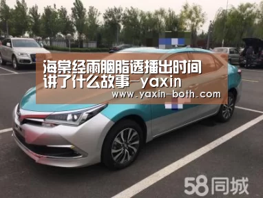 海棠经雨胭脂透播出时间 讲了什么故事-yaxin(图1) 亚新app